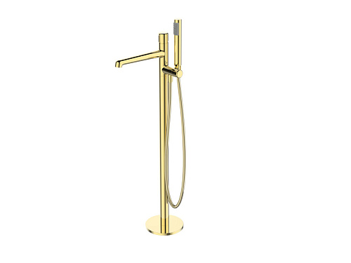 BelBagno UNO-FMT-ORO Смеситель для ванны, напольный, золото BelBagno UNO-FMT-ORO Смеситель для ванны, напольный, золото