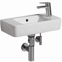 Geberit 276150000 Renova Compact Раковина с отверстием справа 50х25 см, белая