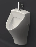 Сет 2085 Керамин Писсуар Лаго белый с краном и сифоном с креплением угловым скрытым