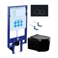 Aquatek Мия SET AQUATEK МИЯ-MB-020 4в1 Инсталляция с подвесным унитазом