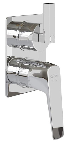 Paini RTCR6911 Bari Смеситель для ванны, встраиваемый, хром CROMO3 (CR)