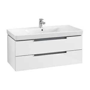 Villeroy & Boch A69000DH Subway 2.0 Тумба под раковину 99х45 см, белый глянцевый (Glossy White)