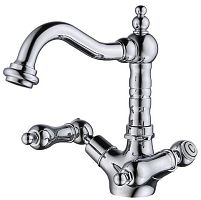 Caprigo 03M-526-crm Adria-Classic Metal Edition Смеситель для раковины, хром