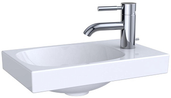 Geberit 500.635.01.2 Acanto Раковина асимметричная 40х25 см, белая
