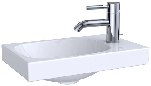Geberit 500.635.01.2 Acanto Раковина асимметричная 40х25 см, белая