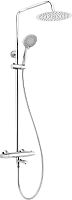 Deante NAC_01GT Jasmin Душевая система с поворотным изливом/термостатом, хром