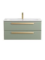 Cezares ECO-CER-N ECO-CER-N-1000-2C-SO-VDO-P Тумба под раковину подвесная