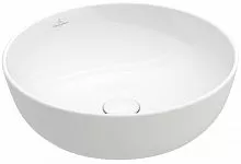 Villeroy & Boch 417943R1 Artis Раковина на столешницу 43х43 см, альпийский белый CeramicPlus