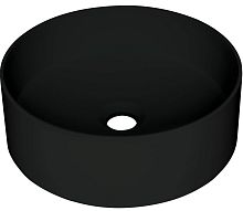 Deante CQS_NU4S Silia Раковина накладная D36 см, Nero (черный)
