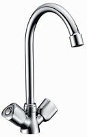 WasserKraft 2907 Amper Смеситель для кухни, с поворотным изливом, хром
