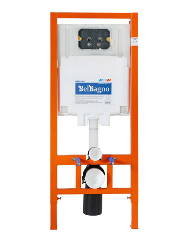 BelBagno BB002-80/BB007-PR-NERO.M Комплект: инсталляция+клавиша смыва BelBagno BB002-80/BB007-PR-NERO.M Комплект: инсталляция+клавиша смыва