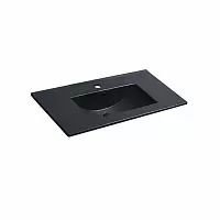 Vincea VBS-13980MB Раковина керамическая, 81.3х46.6 см, черный матовый
