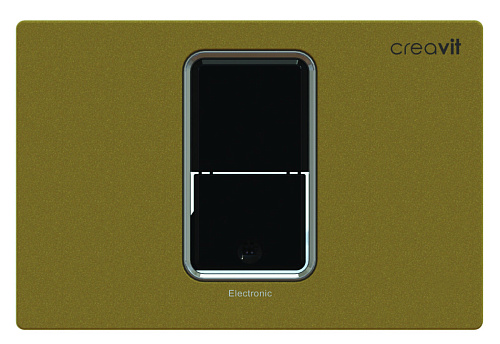 Creavit FP8002.04 Кнопка для инсталляции сенсорная (от батарейки), золото