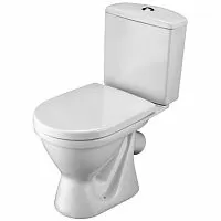 Santek 1WH302140 Алькор Унитаз-компакт 36х66 см, антивсплеск, белый