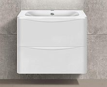 Vincea VMC-2P600GW Paola База под раковину, 60х47 см, подвесная, G.White (белый глянцевый)