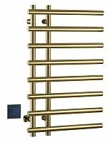 Boheme 722-MG Uno Полотенцесушитель электрический, сухой, 50x80 см, золото матовое