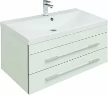 Aquanet 00287675 Верона Тумба с раковиной, 90х48 см, белая купить  в интернет-магазине Сквирел