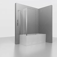 RGW 04225208-51 Screens Z-52 Боковая панель 150 см для душевой двери, профиль хром