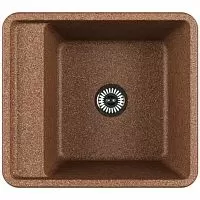 Акватон 1A724932BS270 Беллис Мойка для кухни 57х51 см, терракотовый
