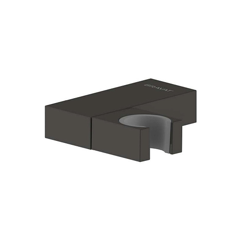 Bravat P7184BW-ENG Держатель для душевой лейки, черный