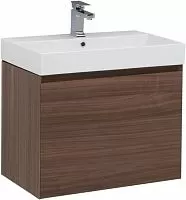 Aquanet 00213935 Нью-Йорк Тумба с раковиной Тумба с раковиной, 71х44 см, темное дерево купить  в интернет-магазине Сквирел
