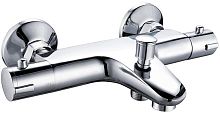 Osgard 39323 Lundebrunn Смеситель для ванны/душа с термостатом, с коротким изливом, хром