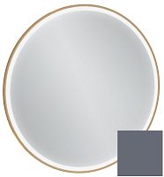Jacob Delafon EB1290-S40 ODEON RIVE GAUCHE Зеркало 90 см, с подсветкой, рама насыщенный серый сатин купить  в интернет-магазине Сквирел
