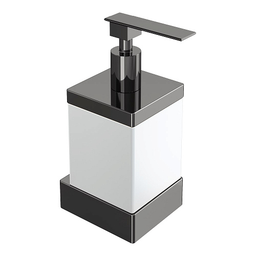 Boheme Qubic 10727-SGM Диспенсер для жидкого мыла Boheme Qubic 10727-SGM Диспенсер для жидкого мыла купить в интернет-магазине Сквирел