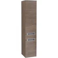 Villeroy & Boch A70800E1 Subway 2.0 Шкаф-пенал подвесной 35х165 см, Дуб Сантана (Santana Oak)