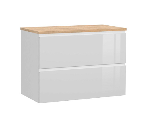 Cersanit MODUO SB-SZ-MOD80-BL/Wh Тумба под раковину купить  в интернет-магазине Сквирел