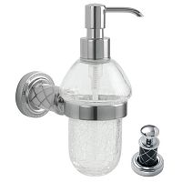 Boheme 10912-B-CR Murano Crome Дозатор для жидкого мыла, хром/черный Boheme 10912-B-CR Murano Crome Дозатор для жидкого мыла, хром/черный