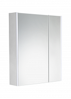 Roca ZRU9303007 зеркальный шкаф RONDA 60 подсветка 60х78х14,5 (бетон,белый глянец)