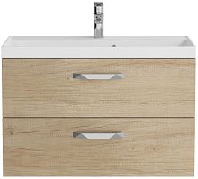 BelBagno AURORA-800-2C-SO-RNN База под раковину 80х45 см, подвесная, Rovere Nebrasca Nature (натуральный дуб Небраска)