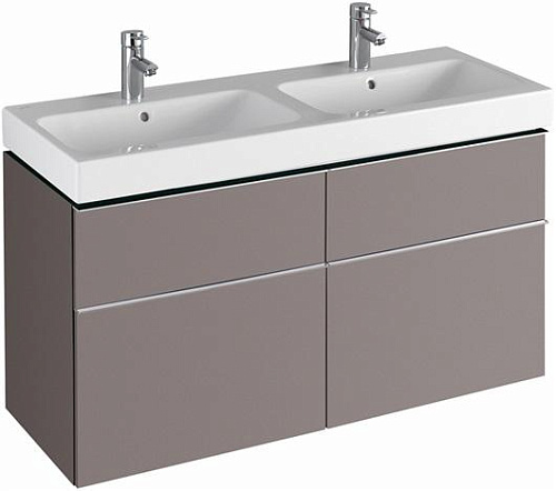 Geberit iCon 840522000 Шкафчик под раковину двойную 1190x620x477 мм, платина, глянец, лак купить в интернет-магазине Сквирел Geberit iCon 840522000 Шкафчик под раковину двойную 1190x620x477 мм, платина, глянец, лак купить  в интернет-магазине Сквирел