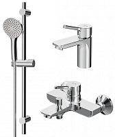 AM.PM F40985B00 X-Joy S Комплект смесителей для ванной комнаты 3 в 1, хром