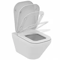 Ideal Standard K316701 Tonic II Унитаз подвесной 36х54 см с сиденьем, AquaBlade®, Euro White (евробелый)