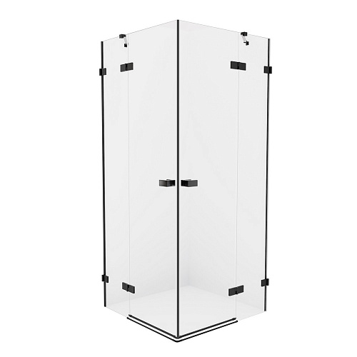 New Trendy AVEXA Black EXK-1612 Душевое ограждение купить недорого в интернет-магазине Сквирел