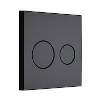 KKPol 350/PPC/072-00-00 Uni P01 Смывная клавиша для инсталляции, черный матовый