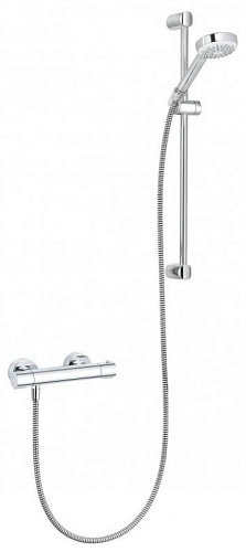 KLUDI 6857505-00 LOGO SHOWER DUO Комплект для душа, термостат, хром