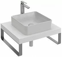 Jacob Delafon PARALLEL EB62-0800-N18 Столешница с отверстием для раковины /80х52х6/ (белый блестящий) купить  в интернет-магазине Сквирел
