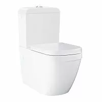 Grohe 3946200H Euro Ceramic Унитаз напольный 38х68 см, покрытие PureGuard, альпин-белый