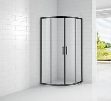 Cezares ECO-O-R-2-100-C-NERO Душевой уголок