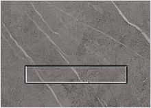 KKPol 350/PPK/413-00-03 Vitrum Grande V1 Смывная клавиша для инсталляции, Quartz, Pietra Grey