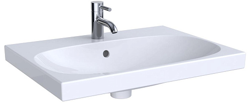 Geberit 500.621.01.2 Acanto Раковина с отверстием 65х48 см, белая