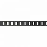 Alca Plast  PURE-950BLACK Решётка для водоотводящего желоба