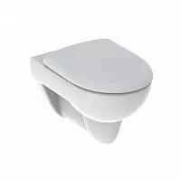 Geberit 500.802.00.1 Renova Подвесной унитаз с крышкой-сиденьем, 37х54 см, белый