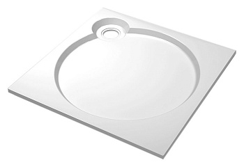 Cezares TRAY-S-AH-120/80-56-W Душевой поддон, AH-форма, белый