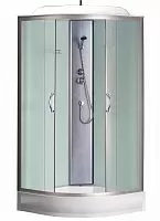 Loranto CS-6611 F, 100*100*215 Sunway Душевая кабина, 100х100 см, профиль хром