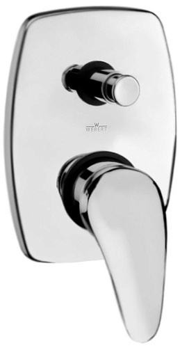 Смеситель для ванны с душем Webert Sax SX860101015 Смеситель для ванны с душем Webert Sax SX860101015