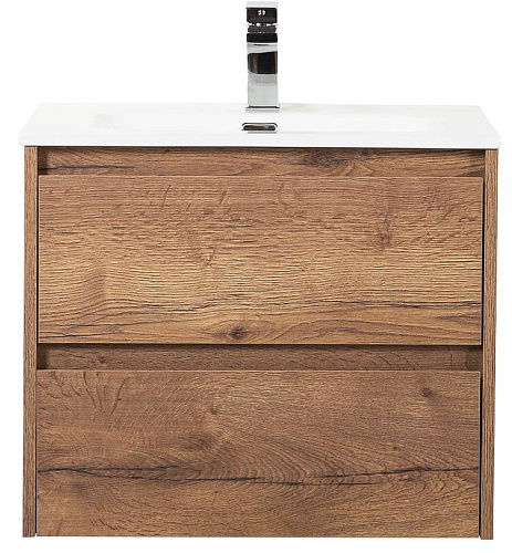 BelBagno KRAFT-600-2C-SO-RT База под раковину 60х46 см, подвесная, Rovere Tabacco (дуб табачный) купить  в интернет-магазине Сквирел